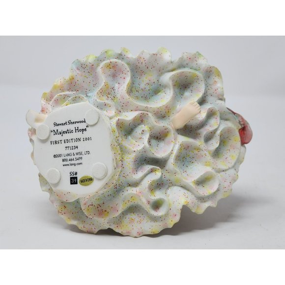 Vintage Stuart Sherwood Lang & Wise Angel Figurine Majestic Hope First‎ Edition - Picture 6 of 10